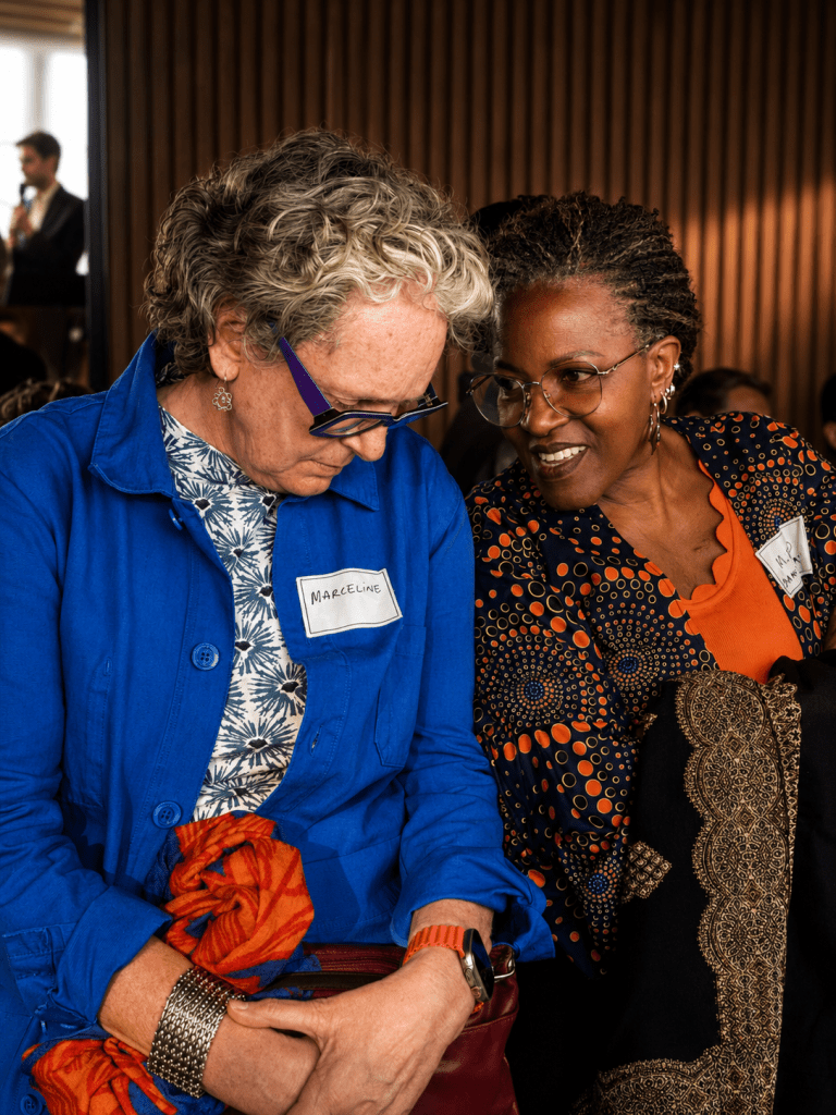 Mpho Tutu van Furth et son épouse, le Dr Marceline van Furth