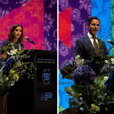 Amsterdam Mayor Femke Halsema and Dutch Prime Minister Rob Jetten open the WorldPride Human Rights Conference with Historic Support for LGBTQIA+ Rights